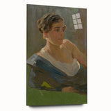 Modern Wall Art: Elegant Portrait of a Lady – Timeless Classic Decor
