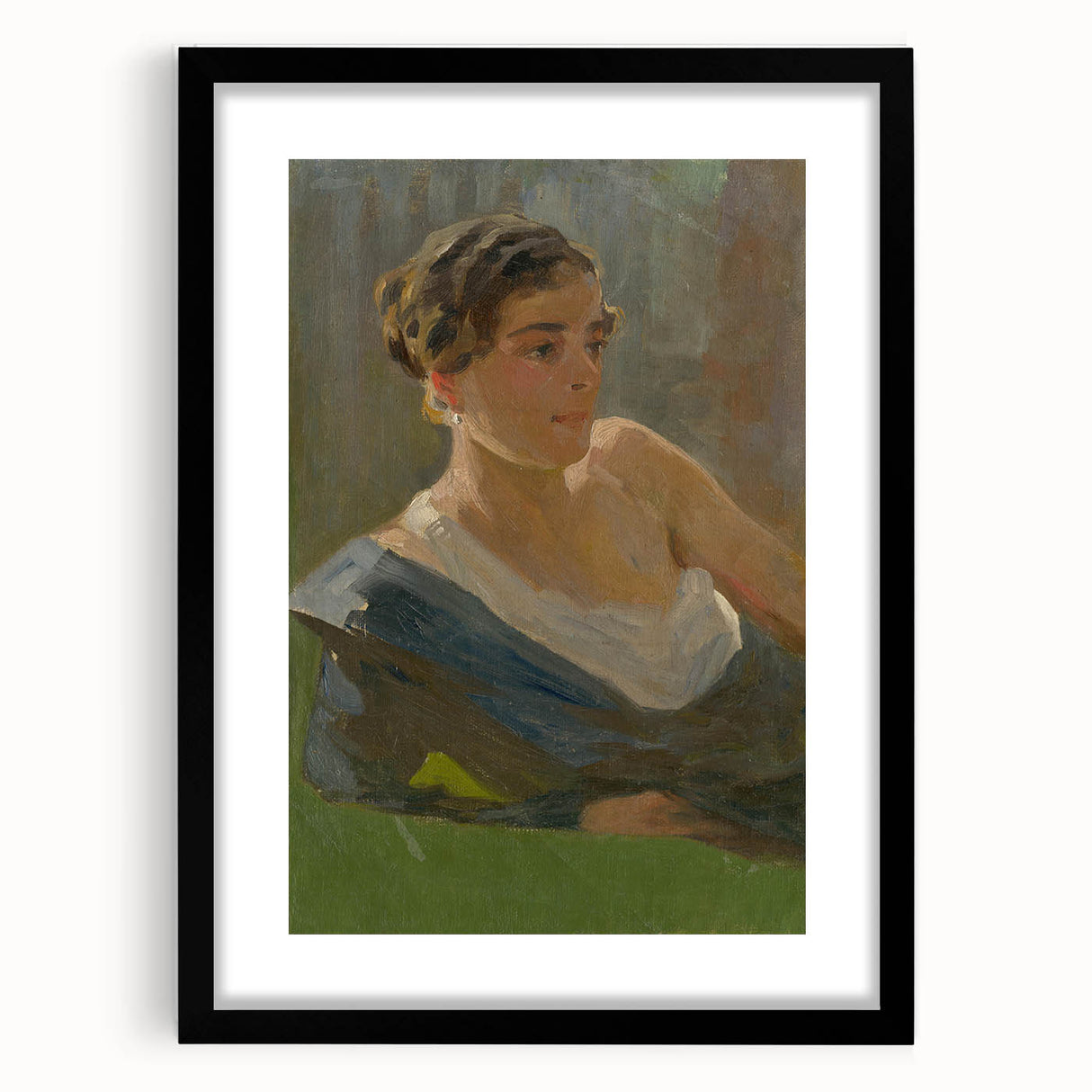 Modern Wall Art: Elegant Portrait of a Lady – Timeless Classic Decor