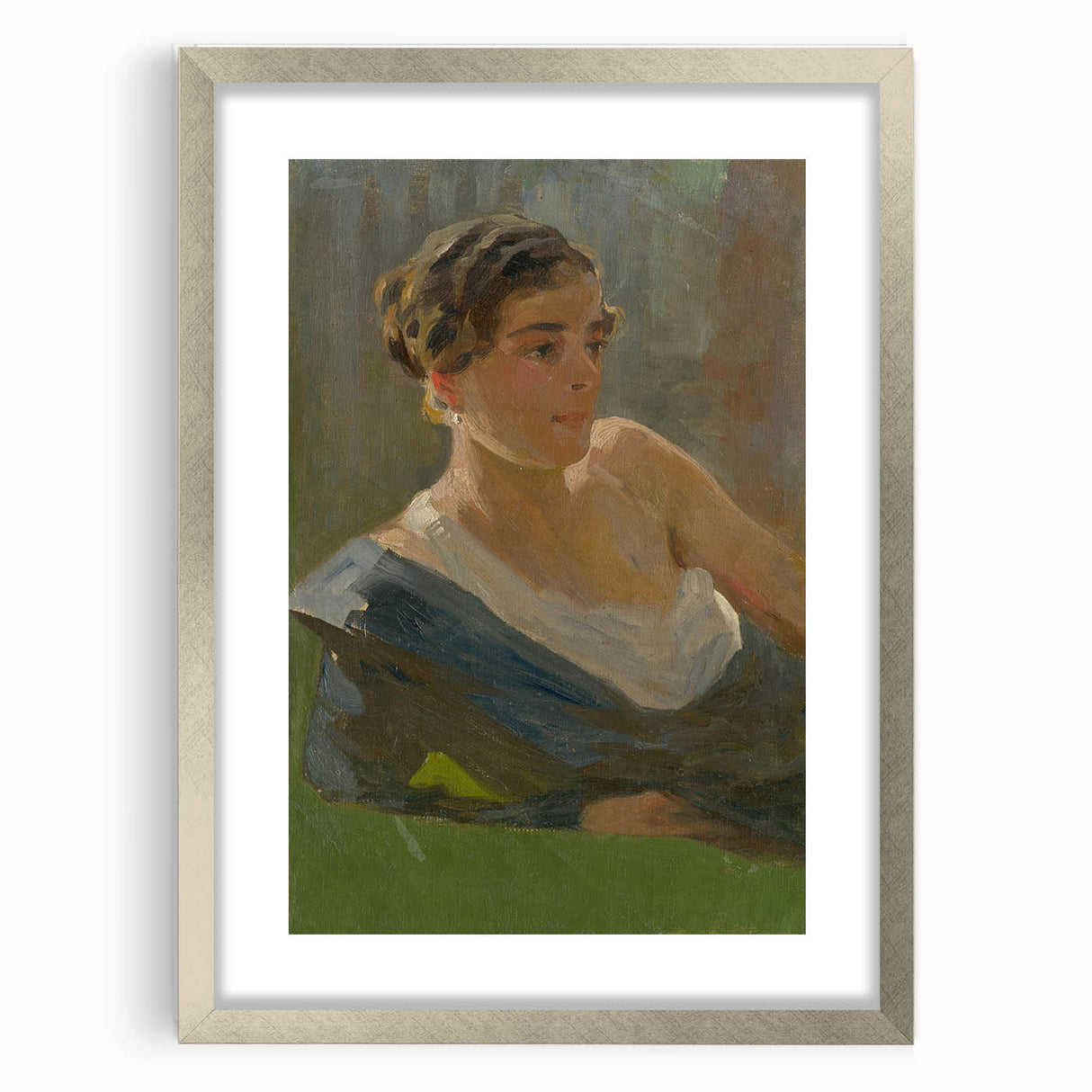 Modern Wall Art: Elegant Portrait of a Lady – Timeless Classic Decor