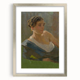 Modern Wall Art: Elegant Portrait of a Lady – Timeless Classic Decor