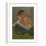 Modern Wall Art: Elegant Portrait of a Lady – Timeless Classic Decor