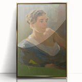 Modern Wall Art: Elegant Portrait of a Lady – Timeless Classic Decor