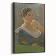 Modern Wall Art: Elegant Portrait of a Lady – Timeless Classic Decor