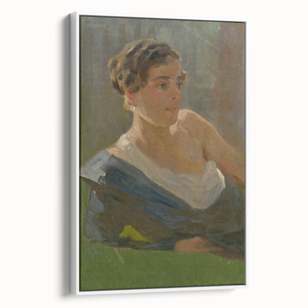 Modern Wall Art: Elegant Portrait of a Lady – Timeless Classic Decor
