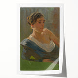 Modern Wall Art: Elegant Portrait of a Lady – Timeless Classic Decor