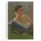 Modern Wall Art: Elegant Portrait of a Lady – Timeless Classic Decor