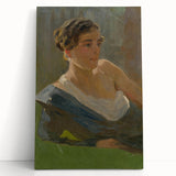 Modern Wall Art: Elegant Portrait of a Lady – Timeless Classic Decor