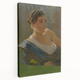 Modern Wall Art: Elegant Portrait of a Lady – Timeless Classic Decor