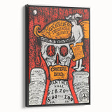 Quicksilver Messenger Service Retro Poster - Psychedelic Concert Print