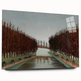 Modern Wall Art - Le Canal by Henri Rousseau - Tranquil Landscape Decor