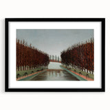 Modern Wall Art - Le Canal by Henri Rousseau - Tranquil Landscape Decor