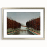 Modern Wall Art - Le Canal by Henri Rousseau - Tranquil Landscape Decor