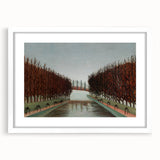 Modern Wall Art - Le Canal by Henri Rousseau - Tranquil Landscape Decor