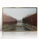 Modern Wall Art - Le Canal by Henri Rousseau - Tranquil Landscape Decor