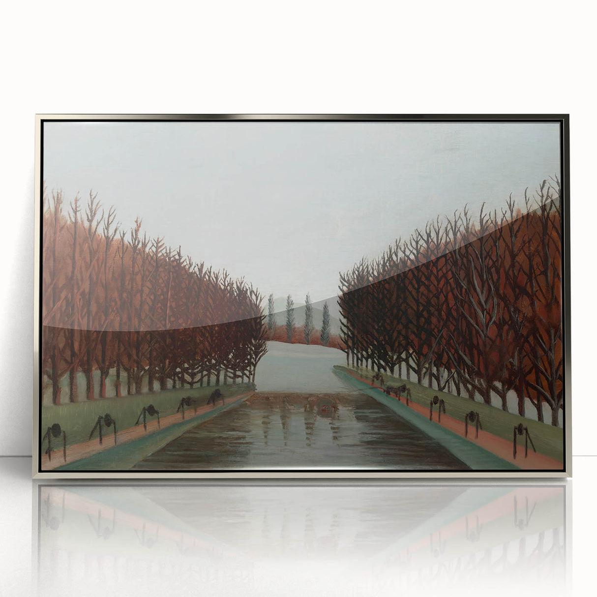 Modern Wall Art - Le Canal by Henri Rousseau - Tranquil Landscape Decor