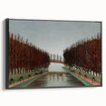 Modern Wall Art - Le Canal by Henri Rousseau - Tranquil Landscape Decor