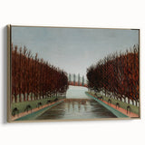 Modern Wall Art - Le Canal by Henri Rousseau - Tranquil Landscape Decor