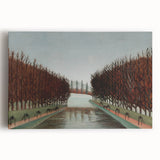 Modern Wall Art - Le Canal by Henri Rousseau - Tranquil Landscape Decor