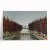 Modern Wall Art - Le Canal by Henri Rousseau - Tranquil Landscape Decor
