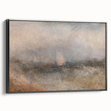 Romanticism Art: Sublime Seascape "Off the Nore"