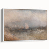 Romanticism Art: Sublime Seascape "Off the Nore"