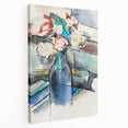Impressionism Wall Art: Roses in a Bottle by Paul Cézanne Prints