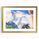 Modern Wall Art - Flora of the Alps by Edward Frampton - Alpine Dream Decor