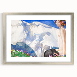 Modern Wall Art - Flora of the Alps by Edward Frampton - Alpine Dream Decor