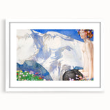 Modern Wall Art - Flora of the Alps by Edward Frampton - Alpine Dream Decor