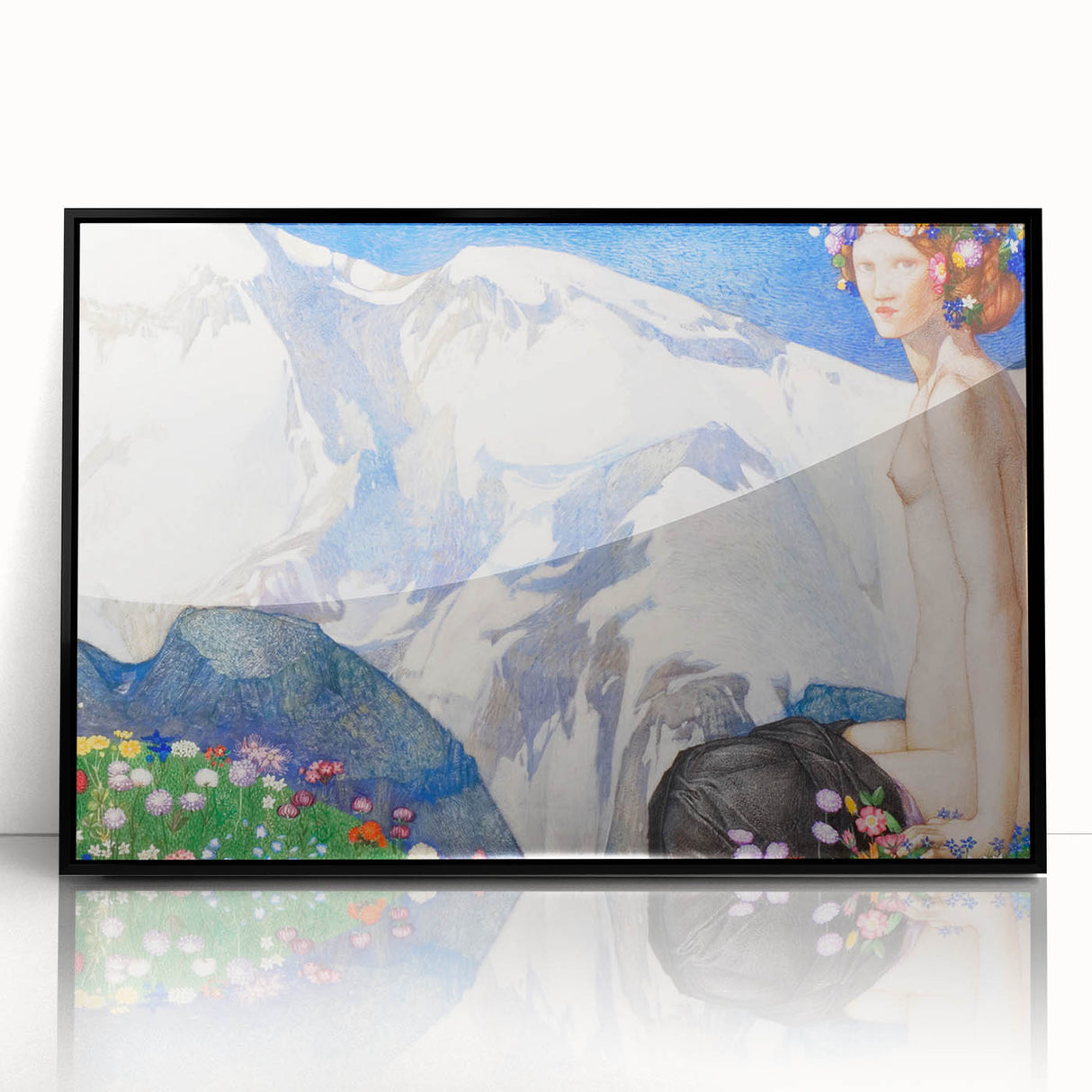 Modern Wall Art - Flora of the Alps by Edward Frampton - Alpine Dream Decor