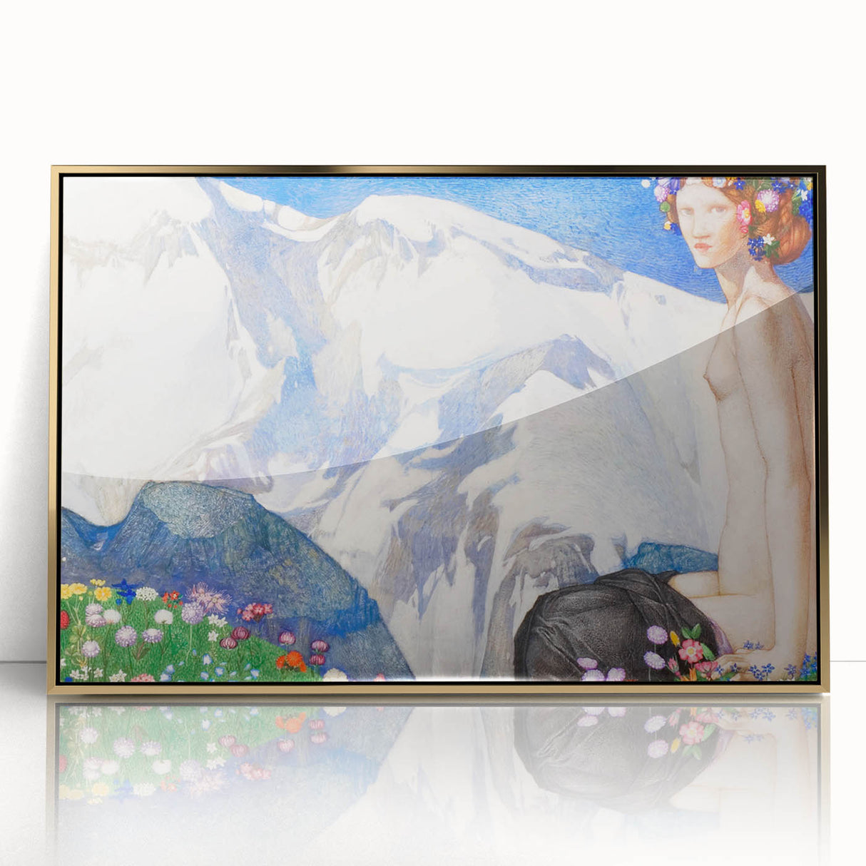 Modern Wall Art - Flora of the Alps by Edward Frampton - Alpine Dream Decor