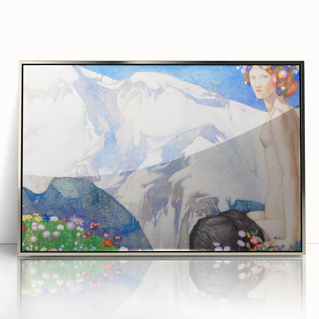 Modern Wall Art - Flora of the Alps by Edward Frampton - Alpine Dream Decor