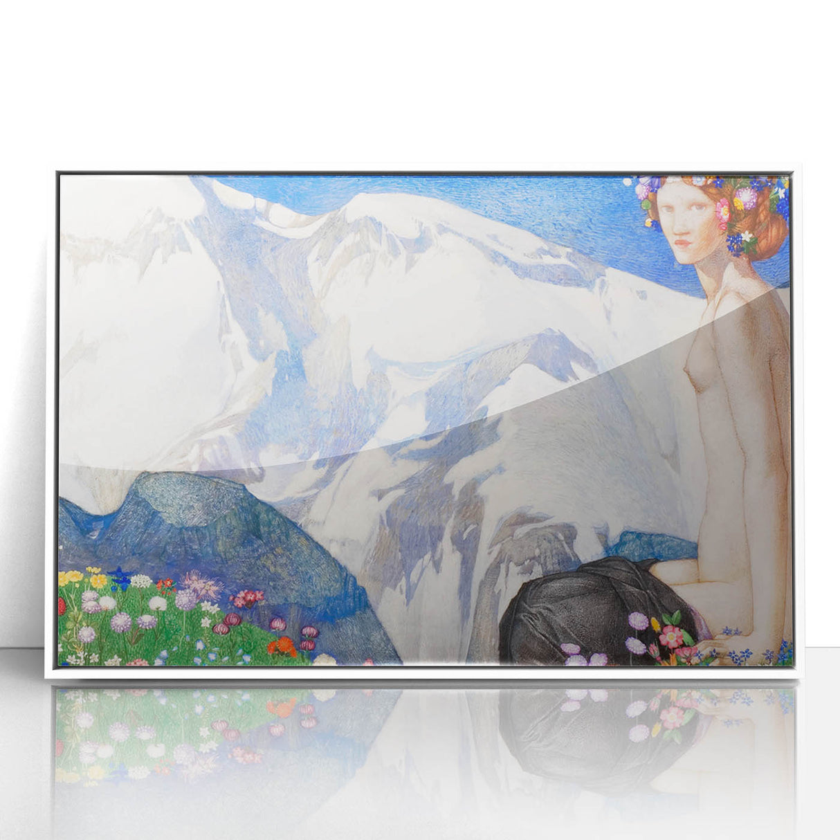 Modern Wall Art - Flora of the Alps by Edward Frampton - Alpine Dream Decor