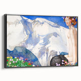 Modern Wall Art - Flora of the Alps by Edward Frampton - Alpine Dream Decor