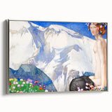 Modern Wall Art - Flora of the Alps by Edward Frampton - Alpine Dream Decor