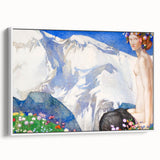 Modern Wall Art - Flora of the Alps by Edward Frampton - Alpine Dream Decor