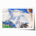 Modern Wall Art - Flora of the Alps by Edward Frampton - Alpine Dream Decor