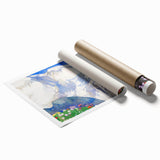 Modern Wall Art - Flora of the Alps by Edward Frampton - Alpine Dream Decor