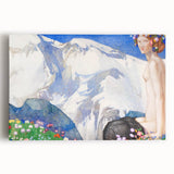 Modern Wall Art - Flora of the Alps by Edward Frampton - Alpine Dream Decor