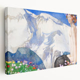 Modern Wall Art - Flora of the Alps by Edward Frampton - Alpine Dream Decor