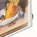 Romanticism Art: Mouse and Cheese Still Life by Audubon