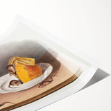 Romanticism Art: Mouse and Cheese Still Life by Audubon