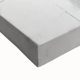 Close-up of a vibrant abstract minimalist wall art design on stretched canvas, showcasing bold colors and intricate patterns, perfect for modern home decor.