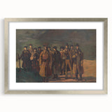 Expressionist Soldiers Scene – Bold Historical Wall Art