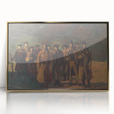 Expressionist Soldiers Scene – Bold Historical Wall Art