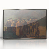 Expressionist Soldiers Scene – Bold Historical Wall Art