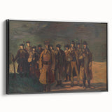 Expressionist Soldiers Scene – Bold Historical Wall Art