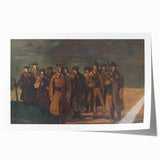 Expressionist Soldiers Scene – Bold Historical Wall Art