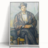 Impressionism Wall Art: Seated Peasant by Paul Cézanne Prints
