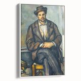 Impressionism Wall Art: Seated Peasant by Paul Cézanne Prints